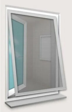 Vaste Raamhor Grijs (max. 100x120cm)