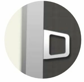 Vaste Raamhor Grijs (max. 100x120cm) - Afbeelding 2