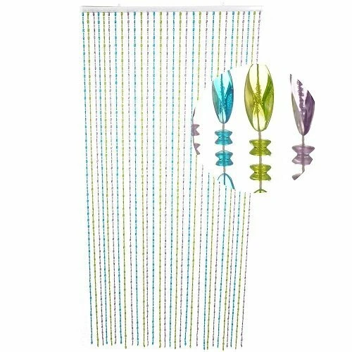 Kralengordijn Parels Ocean 90x200cm (30 Strengen) - Afbeelding 3