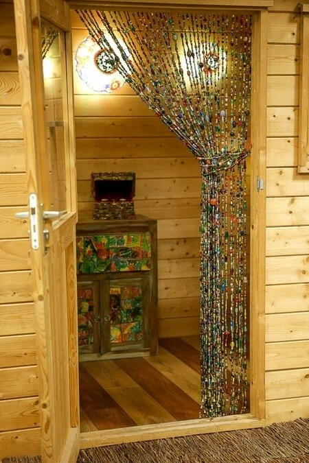 Glaskralengordijn Oosters (gekleurde Glaskralen) - Afbeelding 3