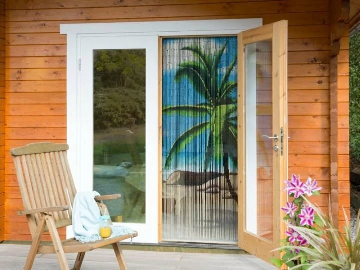 Bamboe Deurgordijn Tropical Paradise 90x200cm - Afbeelding 3