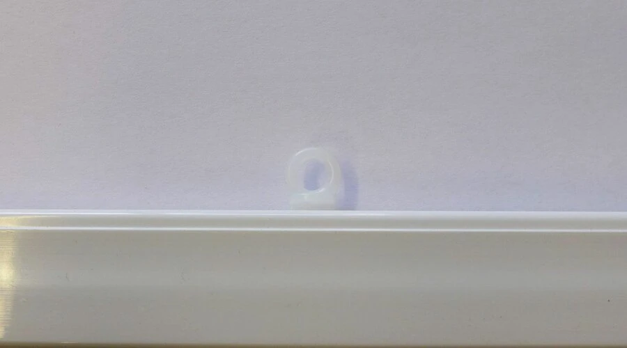 Kralengordijn Zwart/wit/oranje 90x200cm - Afbeelding 3