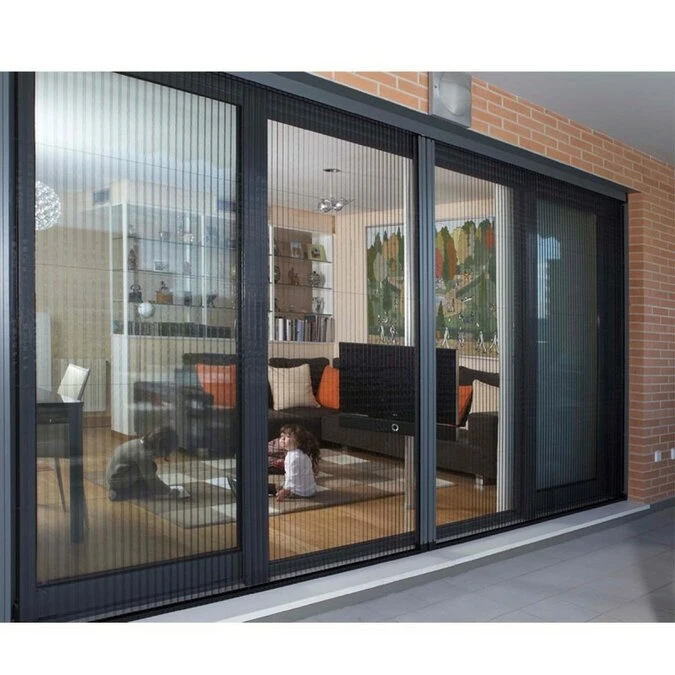 Plisséhordeur DUO Voor Schuifpui Of Openslaande Tuindeuren (Op Maat) - Afbeelding 4