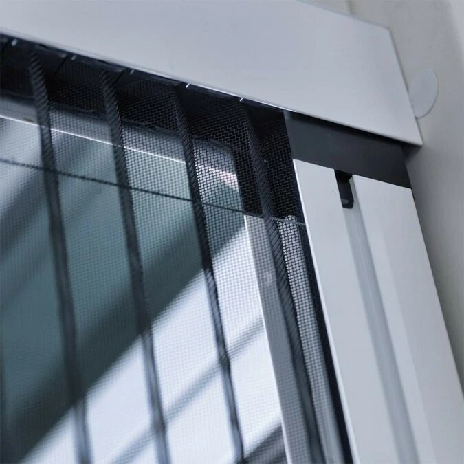 Plisséhordeur DUO Voor Schuifpui Of Openslaande Tuindeuren (Op Maat) - Afbeelding 5