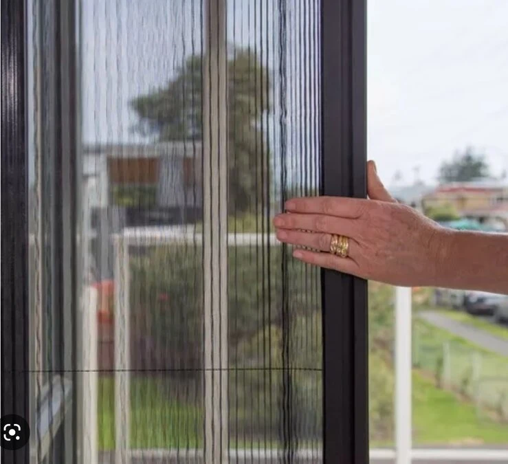 Plisséhordeur Voor Schuifpui Of Openslaande Tuindeuren (Op Maat) - Afbeelding 2