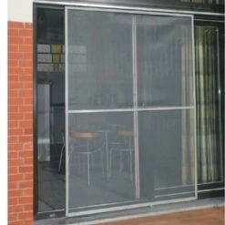 Schuifpui Hor / Veranda Hordeur Grijs (150x220cm Max)