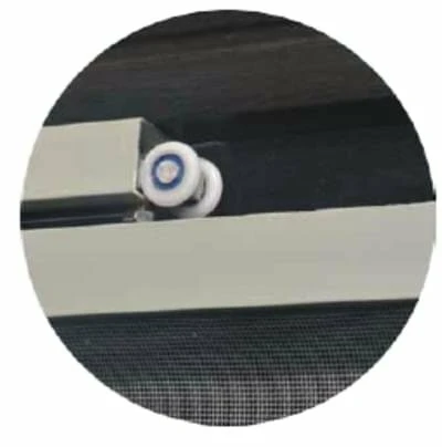 Schuifpui Hor / Veranda Hordeur Grijs (150x220cm Max) - Afbeelding 2