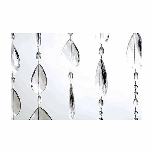 Kralengordijn Druppel Transparant 90x200cm - Afbeelding 4