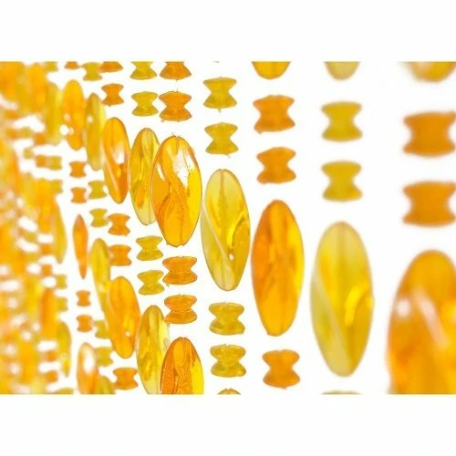 Kralengordijn Parels Honing 90x200cm (30 Strengen) - Afbeelding 3