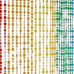 Kralengordijn Pailletten Gekleurd 90x200cm (49 Strengen)