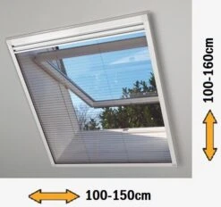 Dakraam Hor Plisse Op Maat (Normaal)