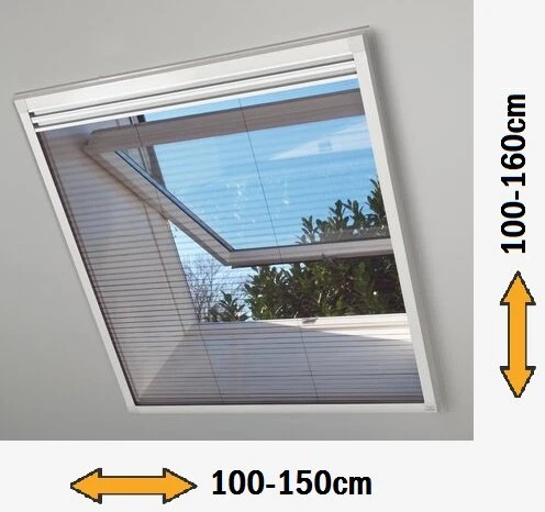 Dakraam Hor Plisse Op Maat (Normaal)