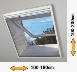 Dakraam Hor Plisse Op Maat (Groot)