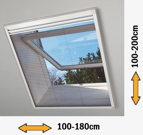 Dakraam Hor Plisse Op Maat (Groot)