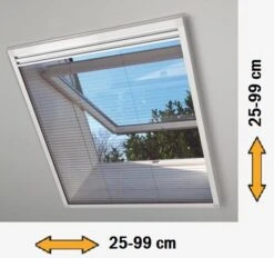 Dakraam Hor Plisse Op Maat (Klein)