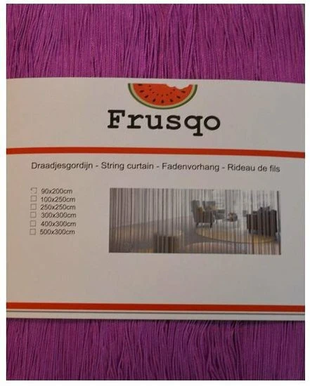 Draadjesgordijn Violet 100x250cm - Afbeelding 2