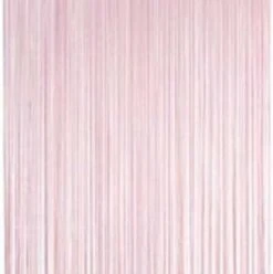 Draadjesgordijn Lichtroze 100x250cm