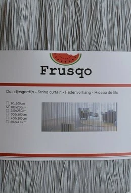 Draadjesgordijn Lichtgrijs 500x300cm - Afbeelding 2