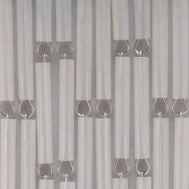 Vliegengordijn Op Maat: Hulzen Verspringen Transparant (bouwpakket)