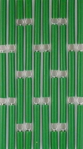 Vliegengordijn Op Maat: Hulzen Verspringen Groen (bouwpakket) - Afbeelding 2