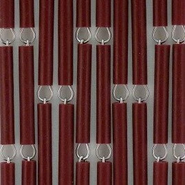 Vliegengordijn Op Maat: Hulzen Bordeaux Verspringen (bouwpakket)