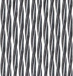 Vliegengordijn Op Maat: Monza Zwart/zilver