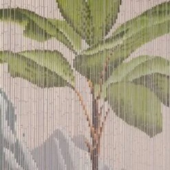 Vliegengordijn Bamboe Tropische Plant 90x200cm