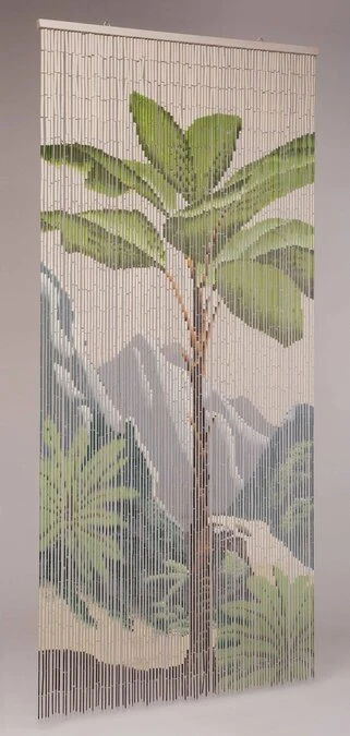Vliegengordijn Bamboe Tropische Plant 90x200cm - Afbeelding 2