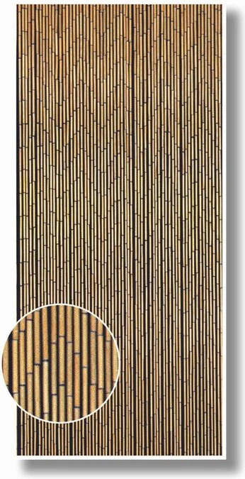 Bamboe Vliegengordijn Saigon Naturel 90x200cm (90 Strengen) - Afbeelding 2