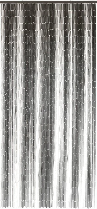 Bamboe Vliegengordijn Taupe/grijs 90x200cm (90 Strengen) - Afbeelding 2