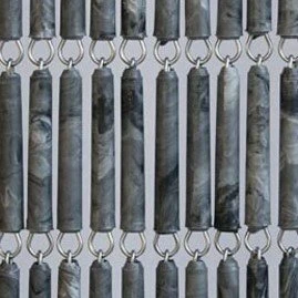 Vliegengordijn Op Maat: Hulzen Grijs Gevlekt (bouwpakket)
