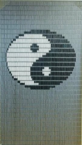 Vliegengordijn Op Maat: Yin Yang (bouwpakket)