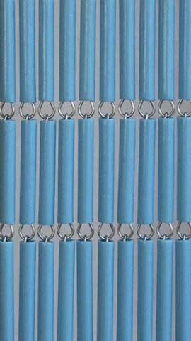 Vliegengordijn Op Maat: Hulzen Turquoise (bouwpakket) - Afbeelding 2