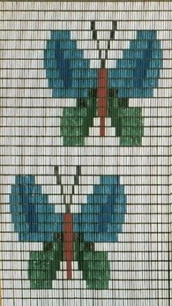 Vliegengordijn Op Maat: Vlinders (bouwpakket)