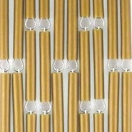 Vliegengordijn Op Maat: Hulzen Verspringen Goud (bouwpakket)