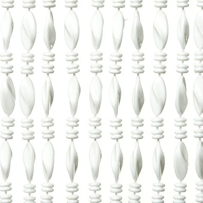 Vliegengordijn Kralen Op Maat: Chios Wit