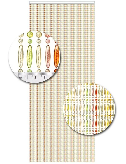 Vliegengordijn Kralen Op Maat: Recht Kleurenmix - Afbeelding 2
