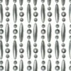 Vliegengordijn Kralen Op Maat: Verspringen Metallic Zilver
