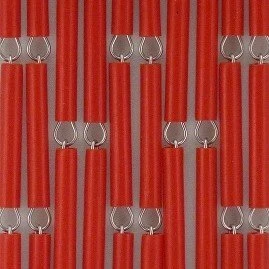 Vliegengordijn Op Maat: Hulzen Rood Verspringen (bouwpakket)