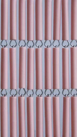 Vliegengordijn Op Maat: Hulzen Roze (bouwpakket) - Afbeelding 2