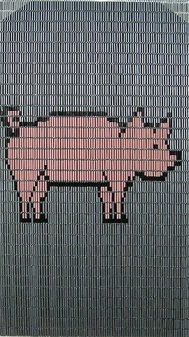 Vliegengordijn Op Maat: Varken (bouwpakket)