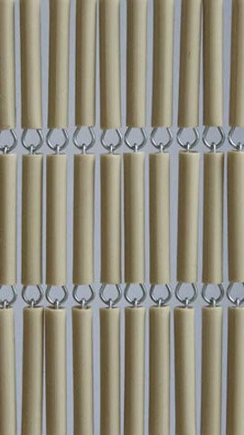 Vliegengordijn Hulzen Zand Recht 100x240cm - Afbeelding 2