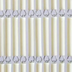 Vliegengordijn Hulzen Creme Recht 100x240cm