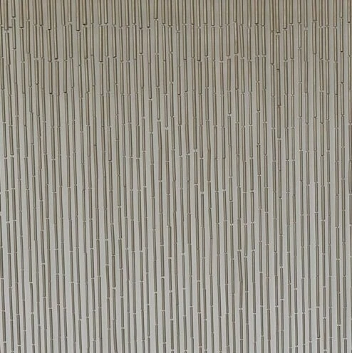 Bamboe Vliegengordijn Taupe-grijs 90x200cm