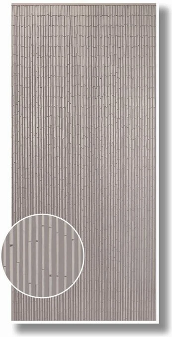 Bamboe Vliegengordijn Wit 90x200cm (90 Strengen) - Afbeelding 3