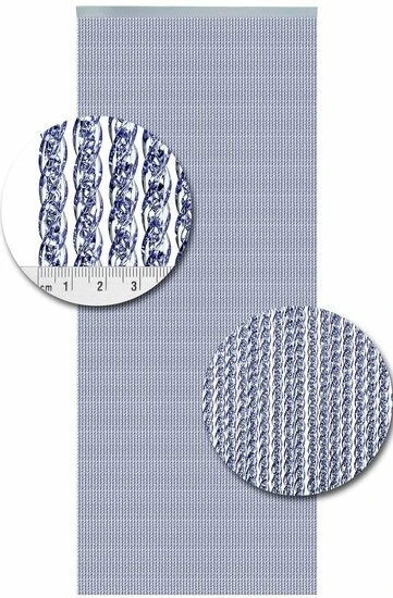 Vliegengordijn Luxe Venetiƫ Paars 100x240cm - Afbeelding 2