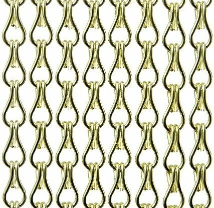 Vliegengordijn Kettingen Lime Glans 100x240cm