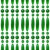 Vliegengordijn Kralen Recht Groen Transparant 90x210cm