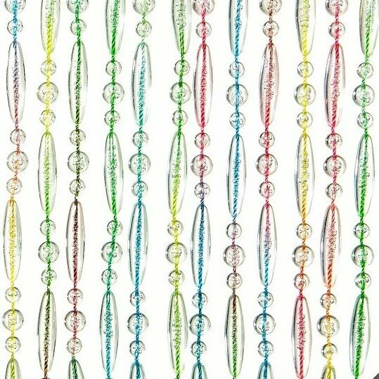 Vliegengordijn Kralen Multi Color 90x210cm