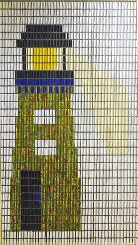 Vliegengordijn Op Maat: Vuurtoren (kant En Klaar)